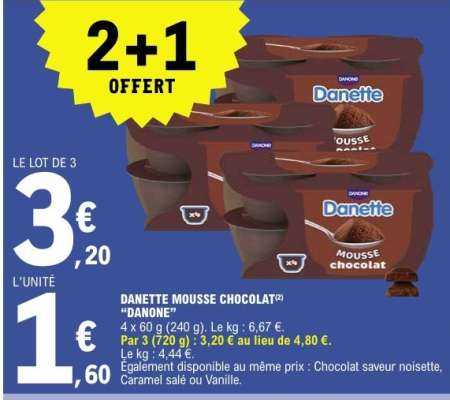 Danette Mousse Chocolat