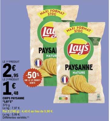Chips Paysanne 'Lay's'