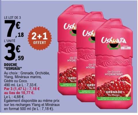 DOUCHE 'USHUAÏA'