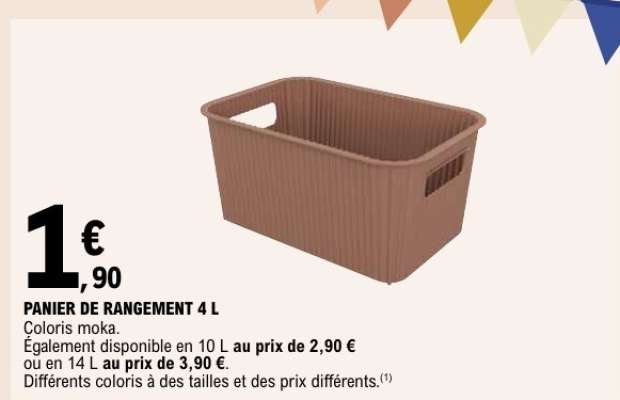 PANIER DE RANGEMENT 4 L