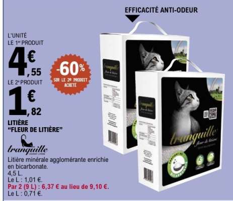 Litière 'Fleur de Litière'