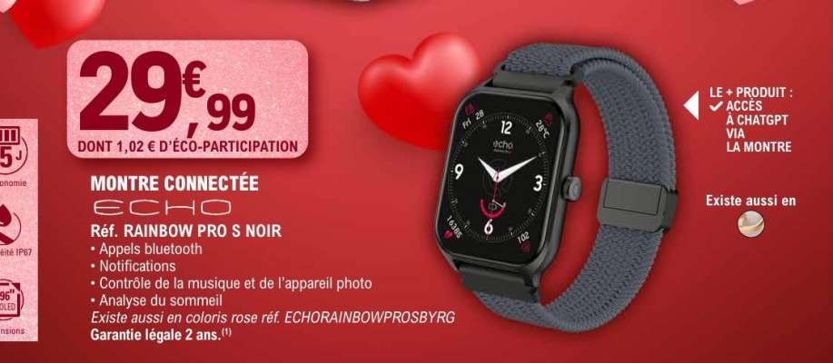 Montre Connectée ECHO
