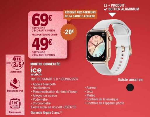 Montre Connectée Ice Watch