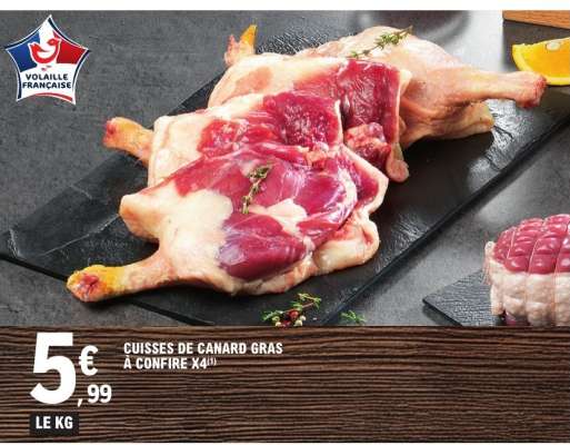 Cuisses de Canard Gras à Confire X4