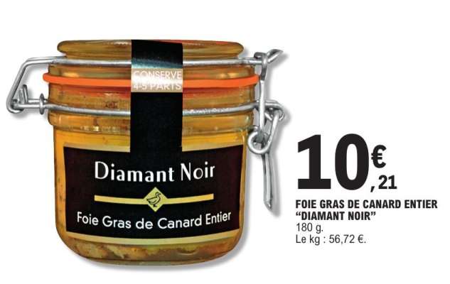 Foie Gras de Canard Entier "Diamant Noir"
