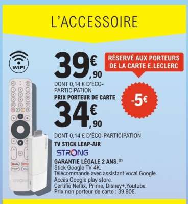 TV STICK LEAP-AIR STRONG