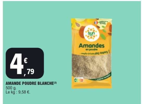 AMANDE POUDRE BLANCHE