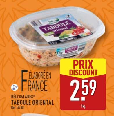 DELI'SALADES TABOULE ORIENTAL