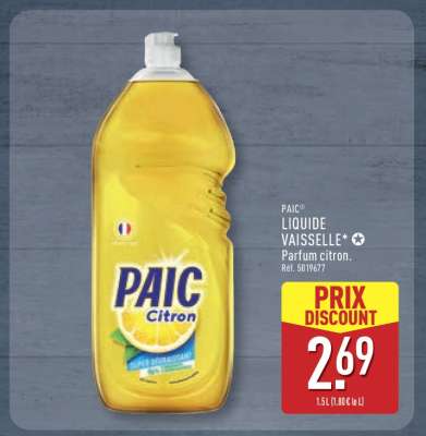 PAIC Liquide vaisselle