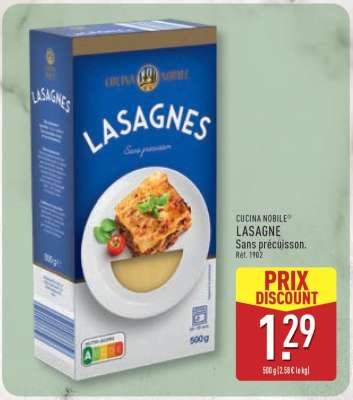 Cucina Nobile Lasagne