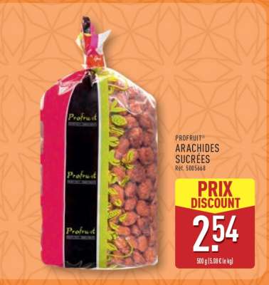 PROFRUIT Arachides Sucrées