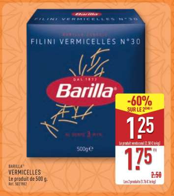 BARILLA VERMICELLES