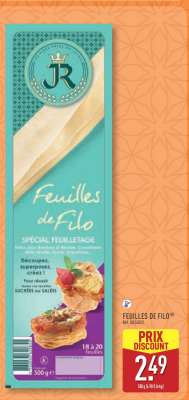 FEUILLES DE FILO