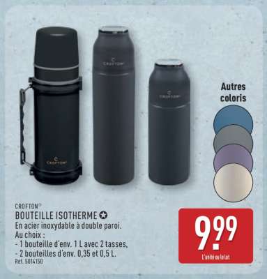 CROFTON BOUTEILLE ISOTHERME