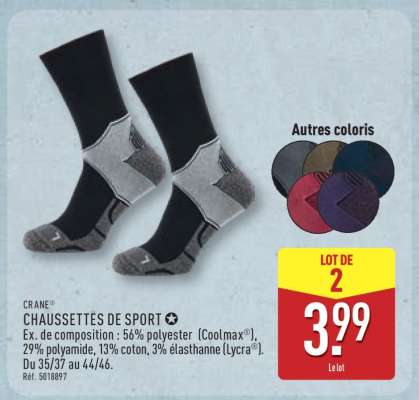 CHAUSSETTES DE SPORT