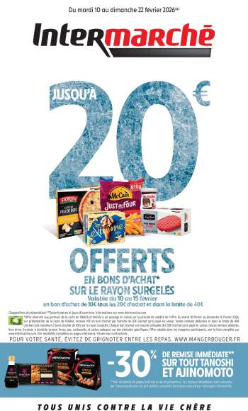Catalogue Intermarché Contact - 10/02/2026 - 22/02/2026.