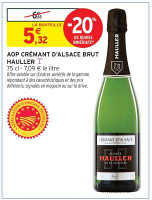 AOP CRÉMANT D'ALSACE BRUT HAULLER