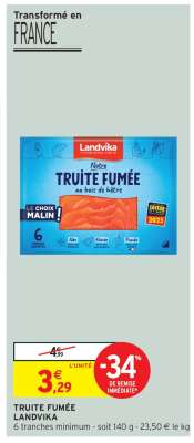 Truite Fumée Landvika