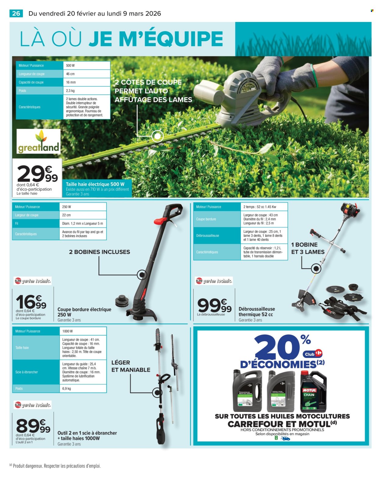 Catalogue Carrefour Hypermarchés - 20/02/2026 - 09/03/2026. Page 28