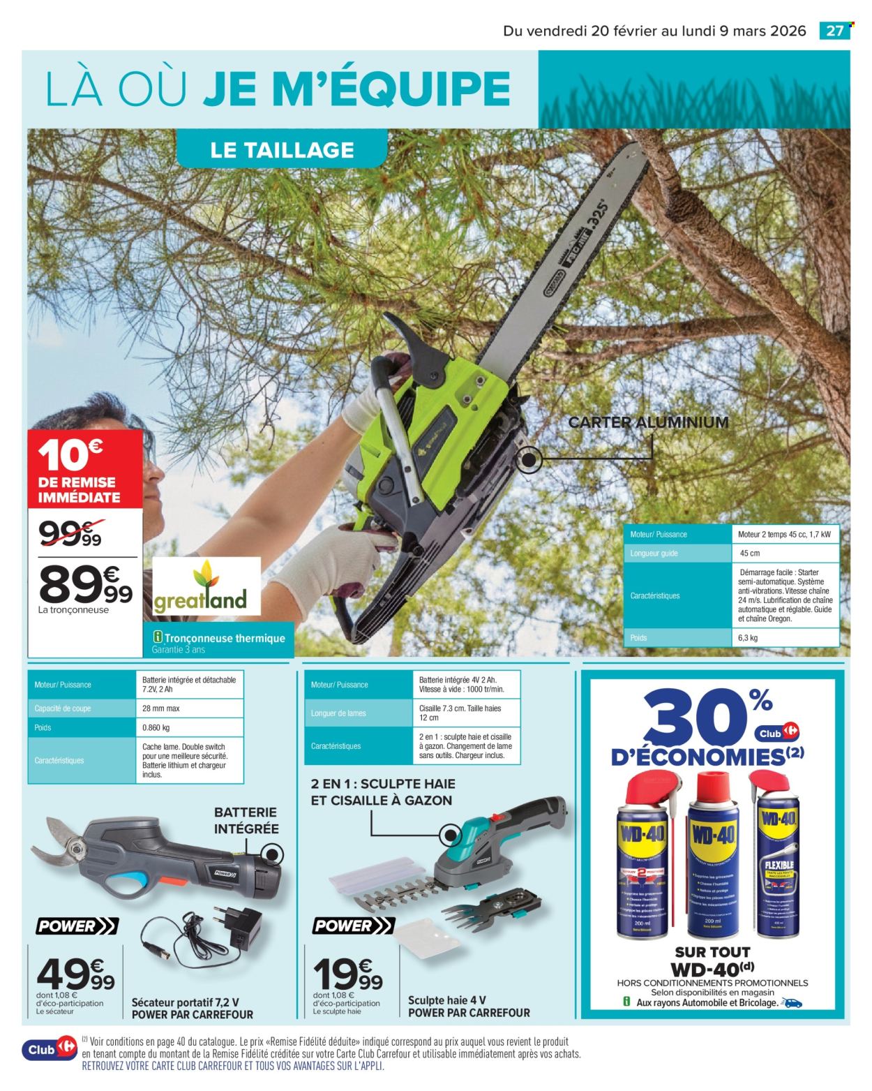 Catalogue Carrefour Hypermarchés - 20/02/2026 - 09/03/2026. Page 29