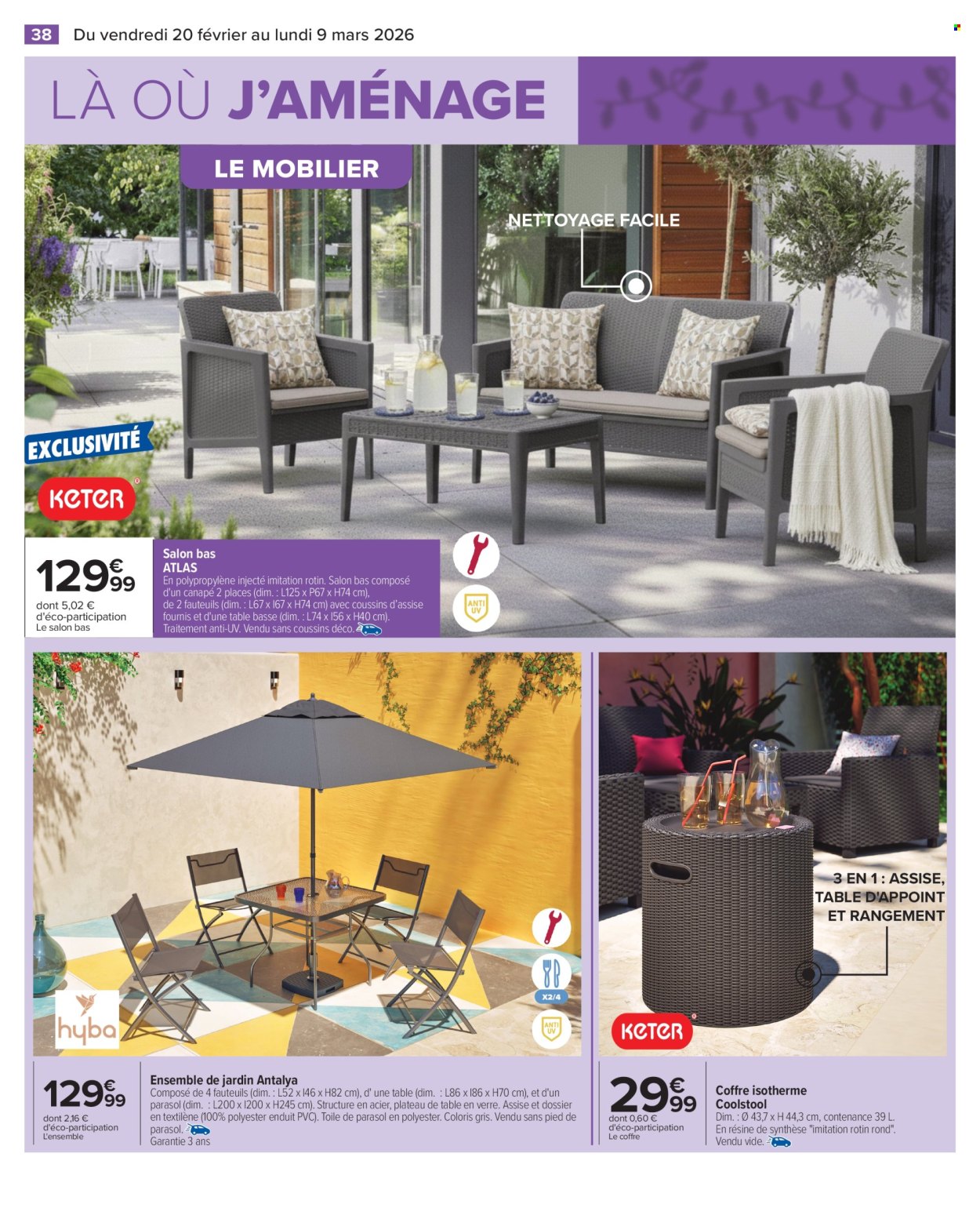 Catalogue Carrefour Hypermarchés - 20/02/2026 - 09/03/2026. Page 40