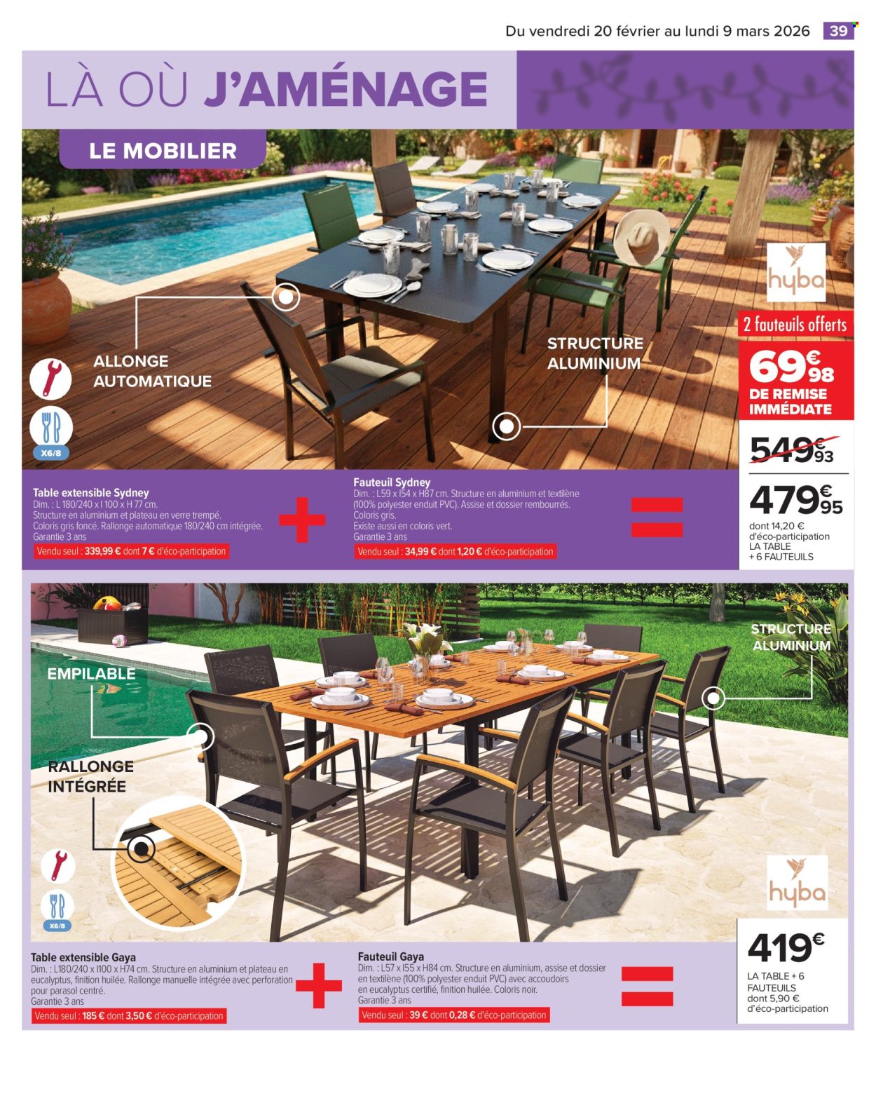 Catalogue Carrefour Hypermarchés - 20/02/2026 - 09/03/2026. Page 41