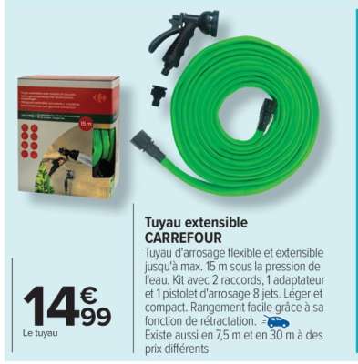 Tuyau extensible CARREFOUR