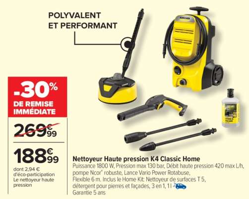 Nettoyeur Haute pression K4 Classic Home