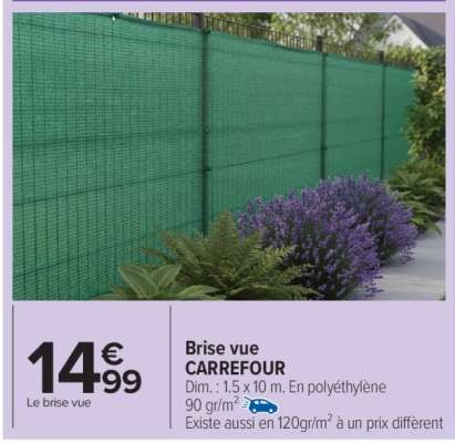 Brise vue CARREFOUR