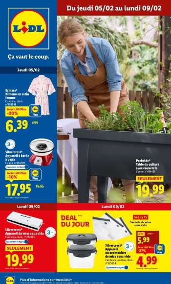 thumbnail - Catalogue Lidl - Les bonnes affaires de la semaine
