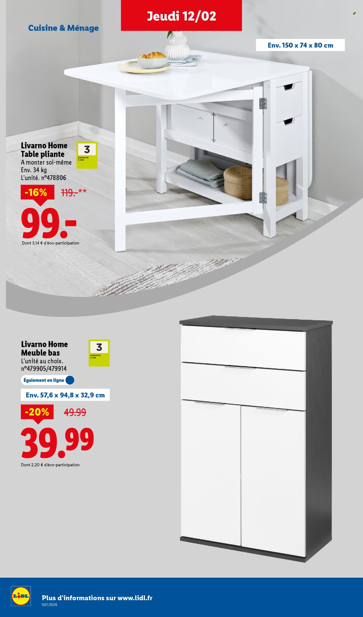 Catalogue Lidl - 12/02/2026 - 18/02/2026. Page 46