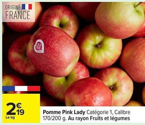 Pomme Pink Lady