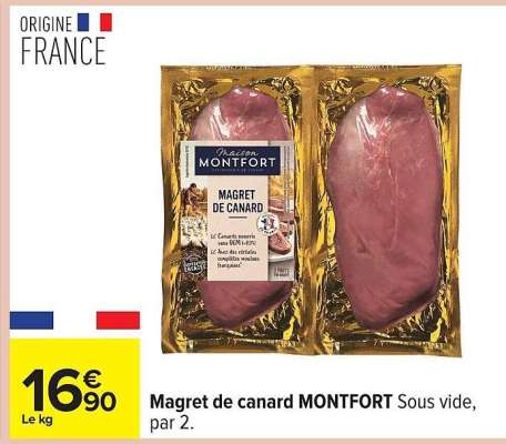 Magret de canard MONTFORT