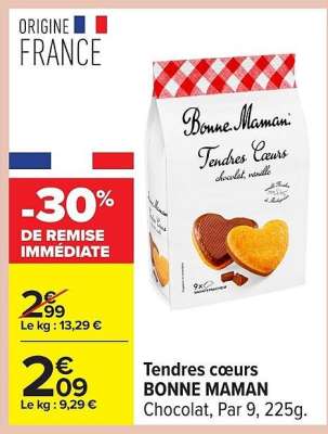 TENDRES COEURS “BONNE MAMAN”