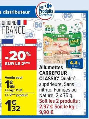 ALLUMETTES CARREFOUR CLASSIC