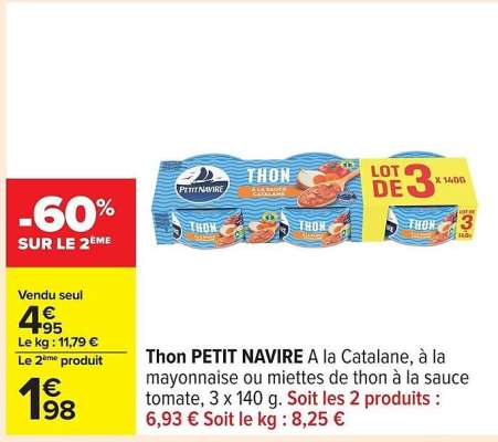 THON 'PETIT NAVIRE'