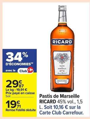 Pastis de Marseille 'Ricard'