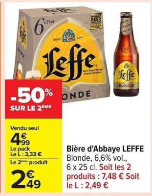 Bière d’Abbaye LEFFE
