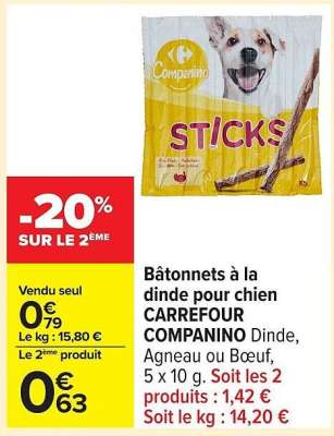 CARREFOUR COMPANINO Sticks