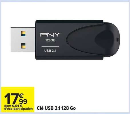 Clé USB 3.1 128 Go