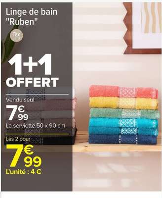 Linge de bain 'Ruben'