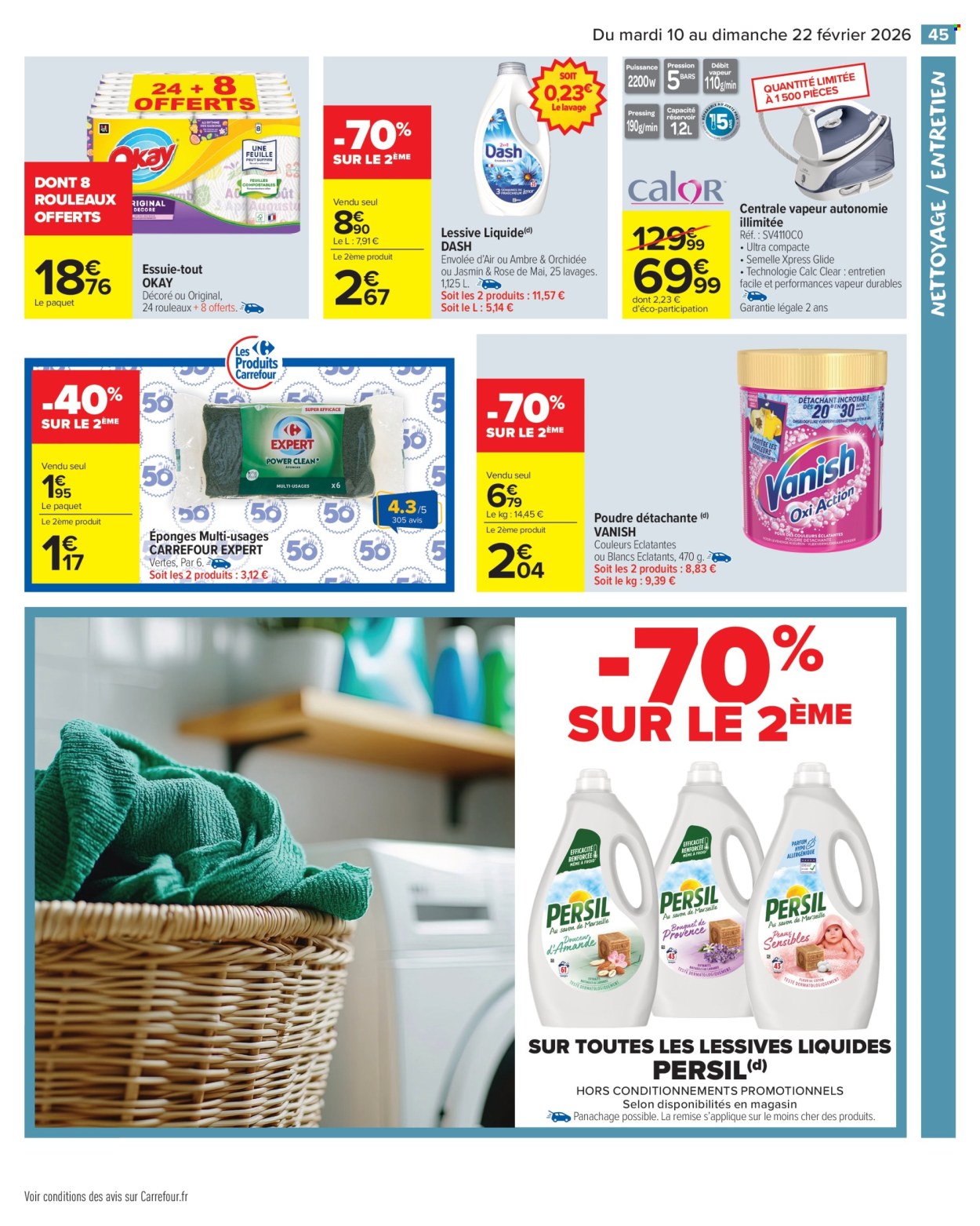 Catalogue Carrefour Market - 10/02/2026 - 22/02/2026. Page 47
