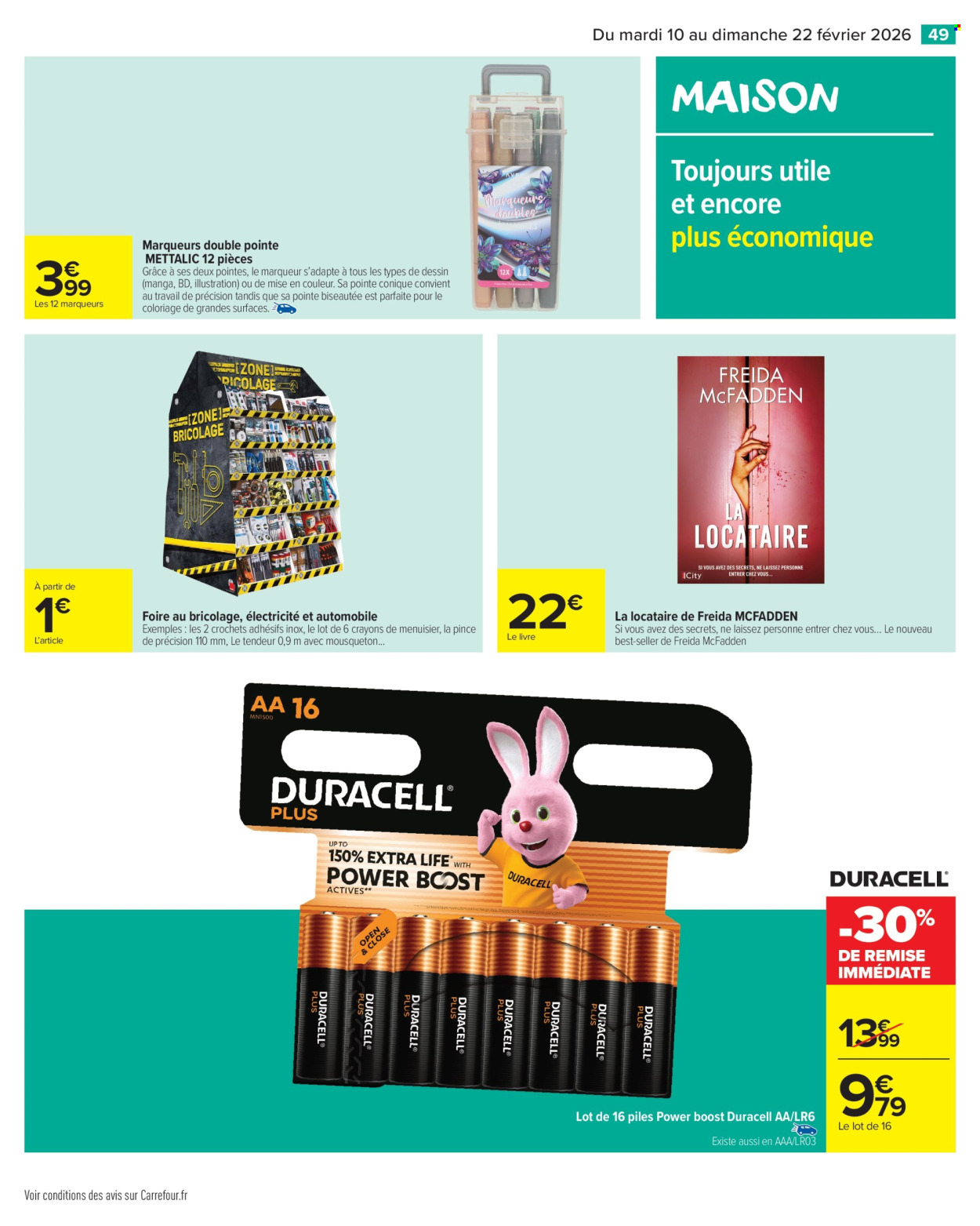Catalogue Carrefour Market - 10/02/2026 - 22/02/2026. Page 51