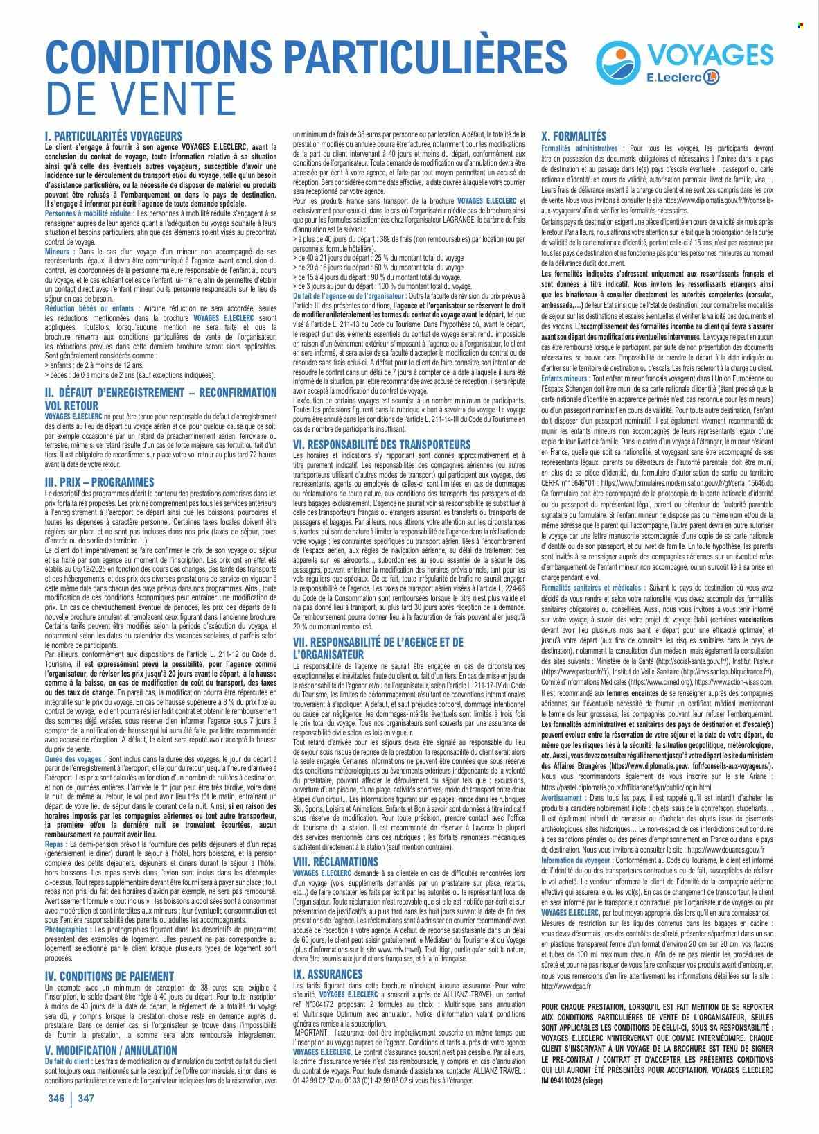 Catalogue E.Leclerc - 16/01/2026 - 31/10/2026. Page 346