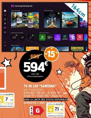 TV 4K LED “SAMSUNG”