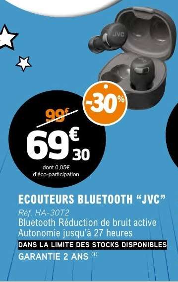 ECOUTEURS BLUETOOTH “JVC”