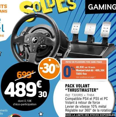 PACK VOLANT “THRUSTMASTER”