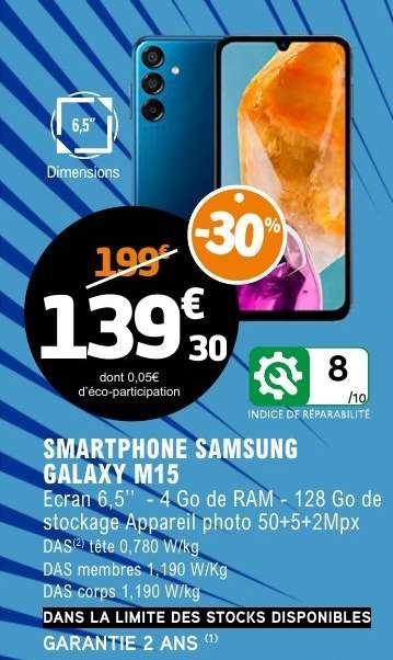 SMARTPHONE SAMSUNG GALAXY M15