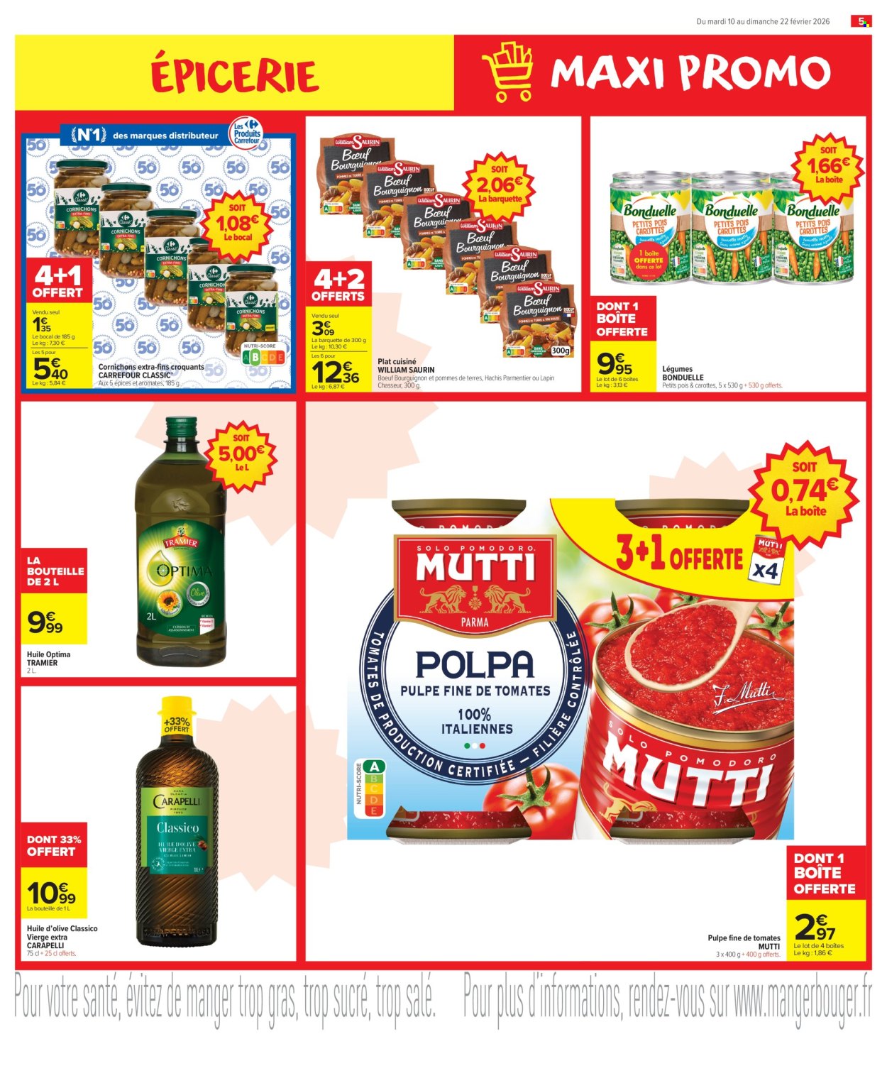 Catalogue Carrefour Market - 10/02/2026 - 22/02/2026. Page 5
