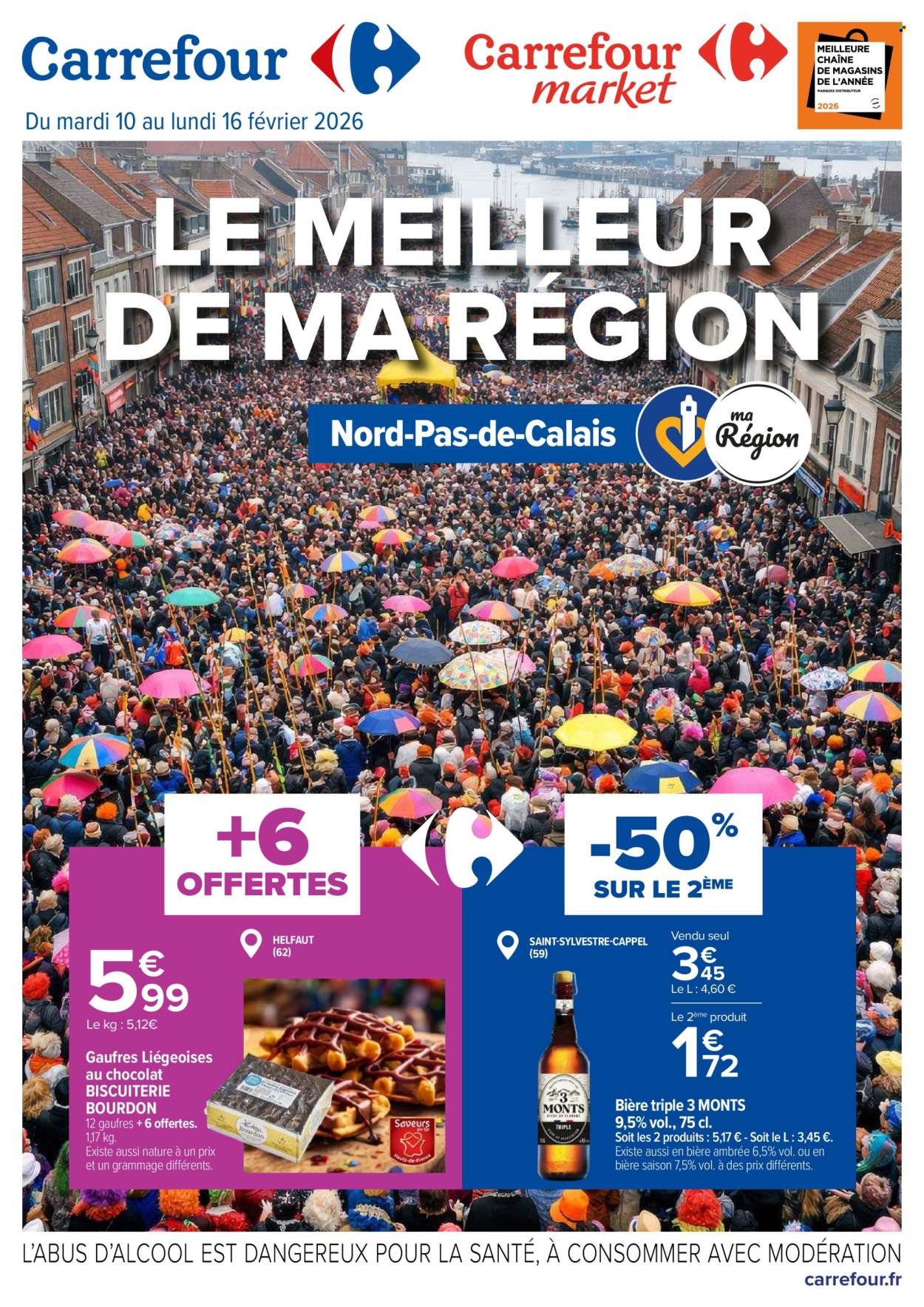 Catalogue Carrefour - 10/02/2026 - 16/02/2026. Page 1